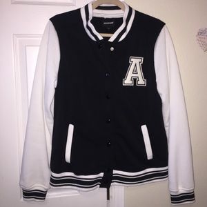 Black varsity Jacket